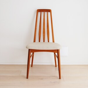 Danish Modern Niels Koefoed Teak Eva Chair for Koefoeds Hornslet Made in Denmark image 2