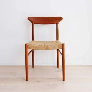 Danish Modern Dyrlund Teak Dining Chairs Made in Denmark