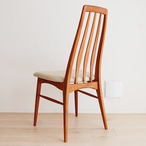 Danish Modern Niels Koefoed Teak Eva Chair for Koefoeds Hornslet Made in Denmark image 3