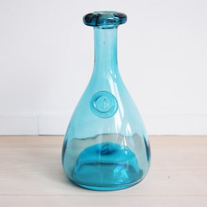 Danish Modern Holmegaard Wine Decanter/Glass Pitcher Ole Winther