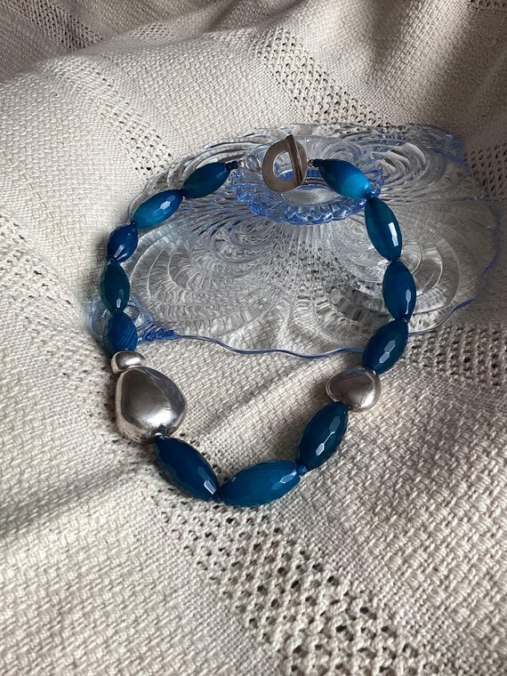 RUNWAY Statement RLM Studio.  Silver Midnight Blu… - image 2