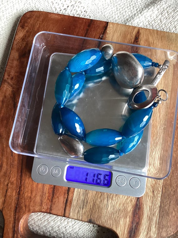 RUNWAY Statement RLM Studio.  Silver Midnight Blu… - image 19