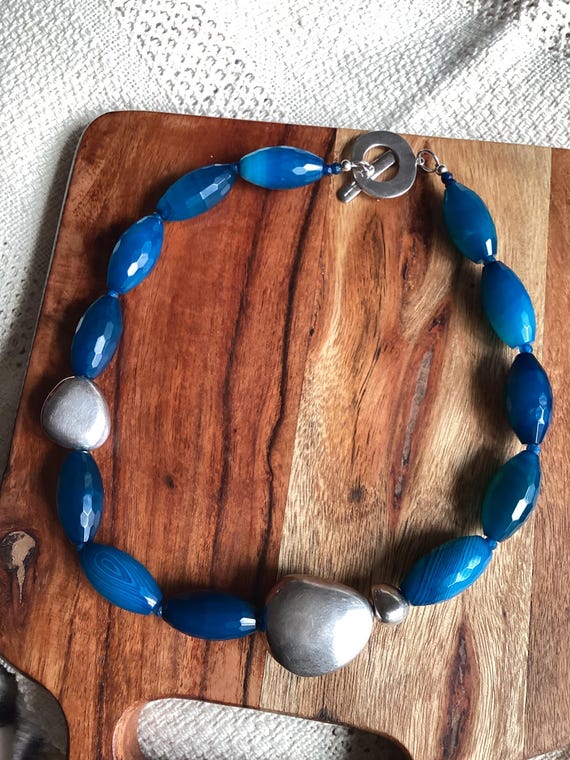 RUNWAY Statement RLM Studio.  Silver Midnight Blu… - image 20