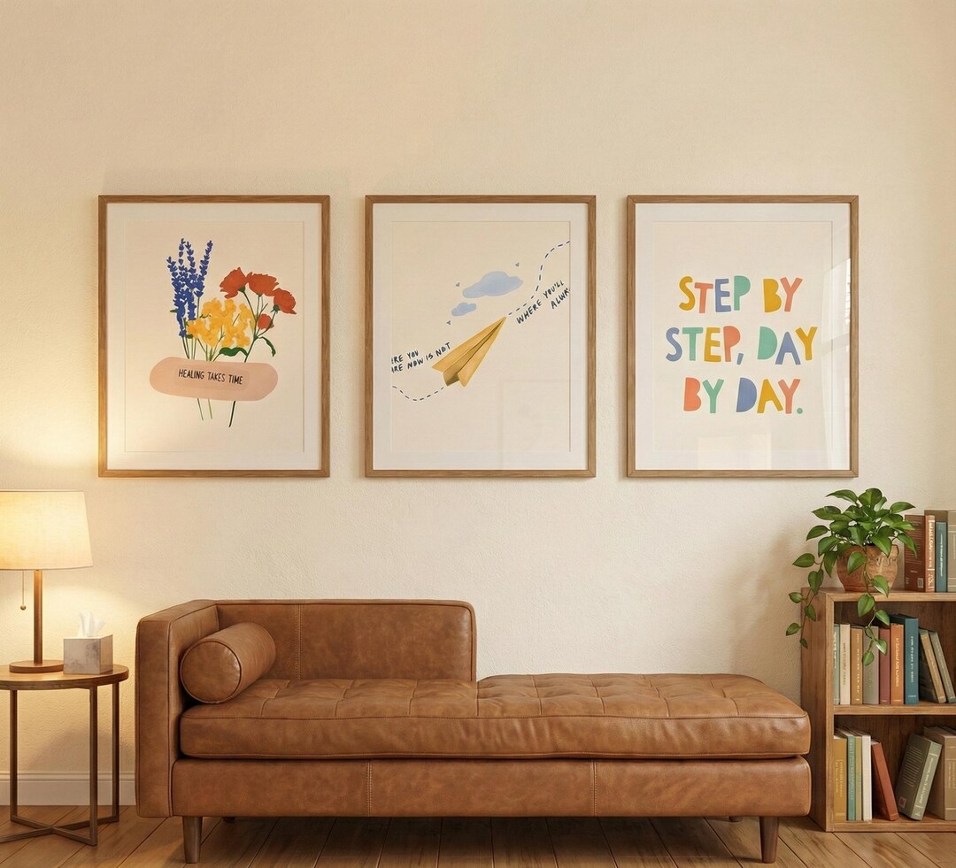 Psychologist Wall Art Mental Health Poster Therapy Office Decor School ...
