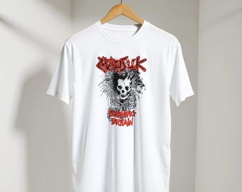 Koszulka Chaos UK Burning Britain - Koszulka zespołu punkrockowo-anarchistycznego