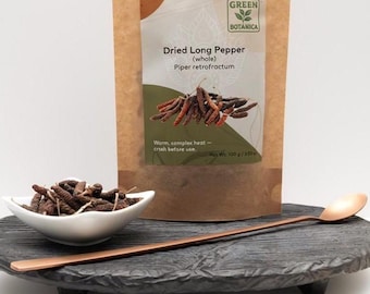Whole Dried Long Pepper (Piper retrofractum) – Javanese Pippali – Thai Cabai Jawa Spice – Bold Gourmet Peppercorn for Curry & Rendang