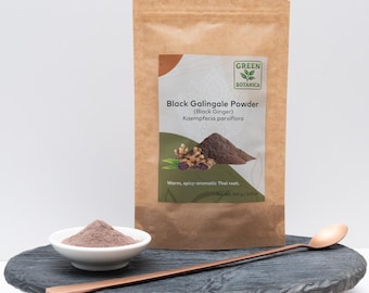 Polvo de raíz de jengibre negro (Kaempferia parviflora): ingrediente botánico de galanga negra tailandesa