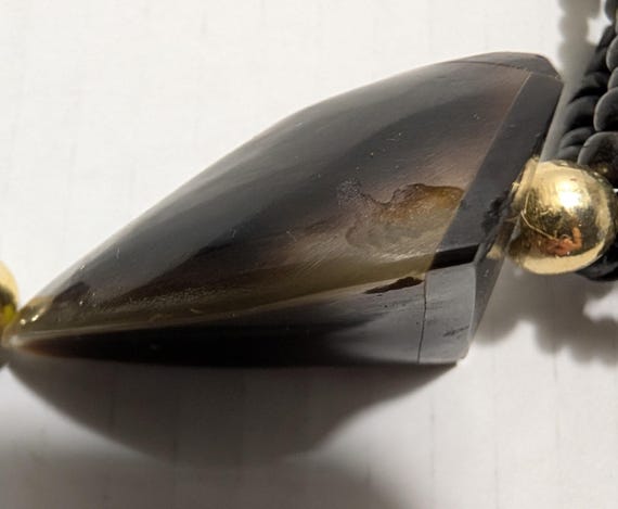 Black Statement Necklace Black - image 3