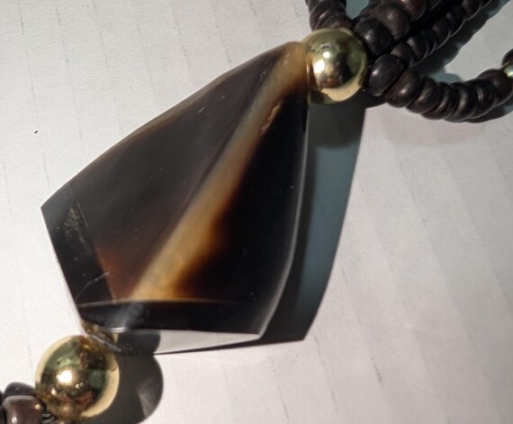 Black Statement Necklace Black - image 2