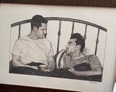Drawing Print Patrick & David - A4