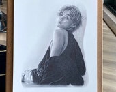 Drawing Print Layover Kim Taehyung / BTS V - A4