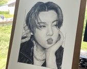 Drawing Print Jeon Jungkook / BTS - A4