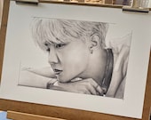 Drawing Print Jung Hoseok / BTS j-hope - A4