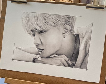 Drawing Print Jung Hoseok / BTS j-hope - A4