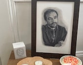 Drawing Print Mark Sheppard / Crowley
