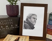 Drawing Print Kristian Nairn / Hodor - A4