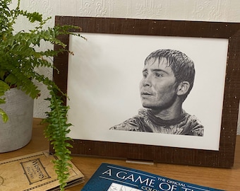 Drawing Print Daniel Portman / Podrick Payne - A4