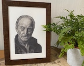 Drawing Print Charles Dance / Tywin Lannister - A4