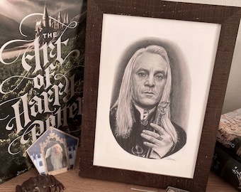 Drawing Print Jason Isaacs / Lucius Malfoy - A4