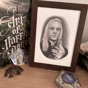 Zeichnung Jason Isaacs / Lucius Malfoy - A4