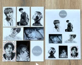 BTS “7” Drawings Photocards & Stickers Combo