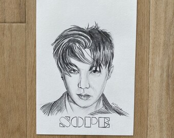 SOPE - original pencil sketch - size A5
