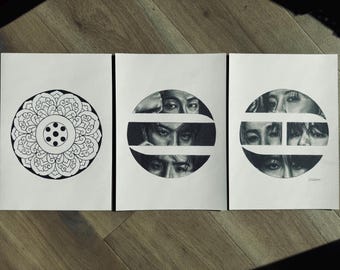 CHARITY Drawing Print Set BTS ARIRANG - A4