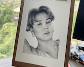 Drawing Print Park Jimin BTS - A4