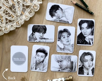 BTS Butter Drawings Photocards - Full Set