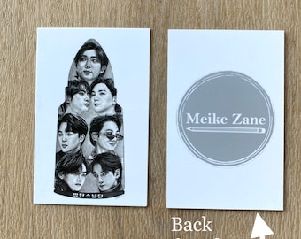 BTS “Bulletproof” Drawing Photocard