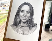 Drawing Print Melanie C / Sporty Spice - A4