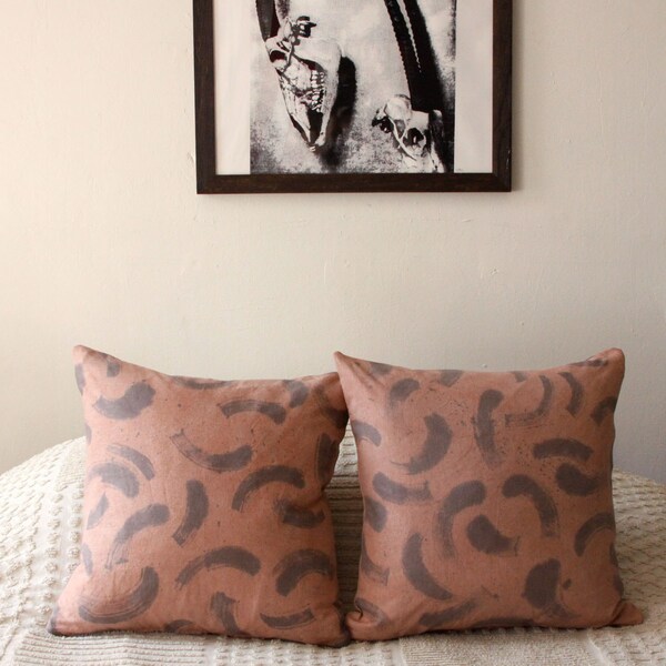 Desert Comet - Naturally Dyed Pillow