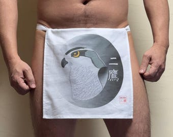 Sous-vêtements traditionnels japonais "Fundoshi" (Ecchu-Fundoshi). Silver Hawk Ecchu Fundoshi (Fundoshi)