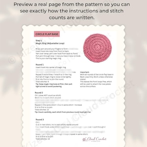 Crochet Rose Backpack Pattern | DIY Handmade Backpack | Crochet Rose Bag Tutorial | Instant Download Pattern image 2