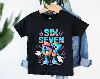 67 Six Seven イタリアン ブレインロット 数学ジョーク Tシャツ - 笑顔