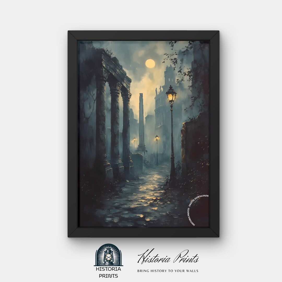 Wall Prints Rome Printable Rome Wall Art, Ancient Roman Forum Print, Vintage Cityscape ...