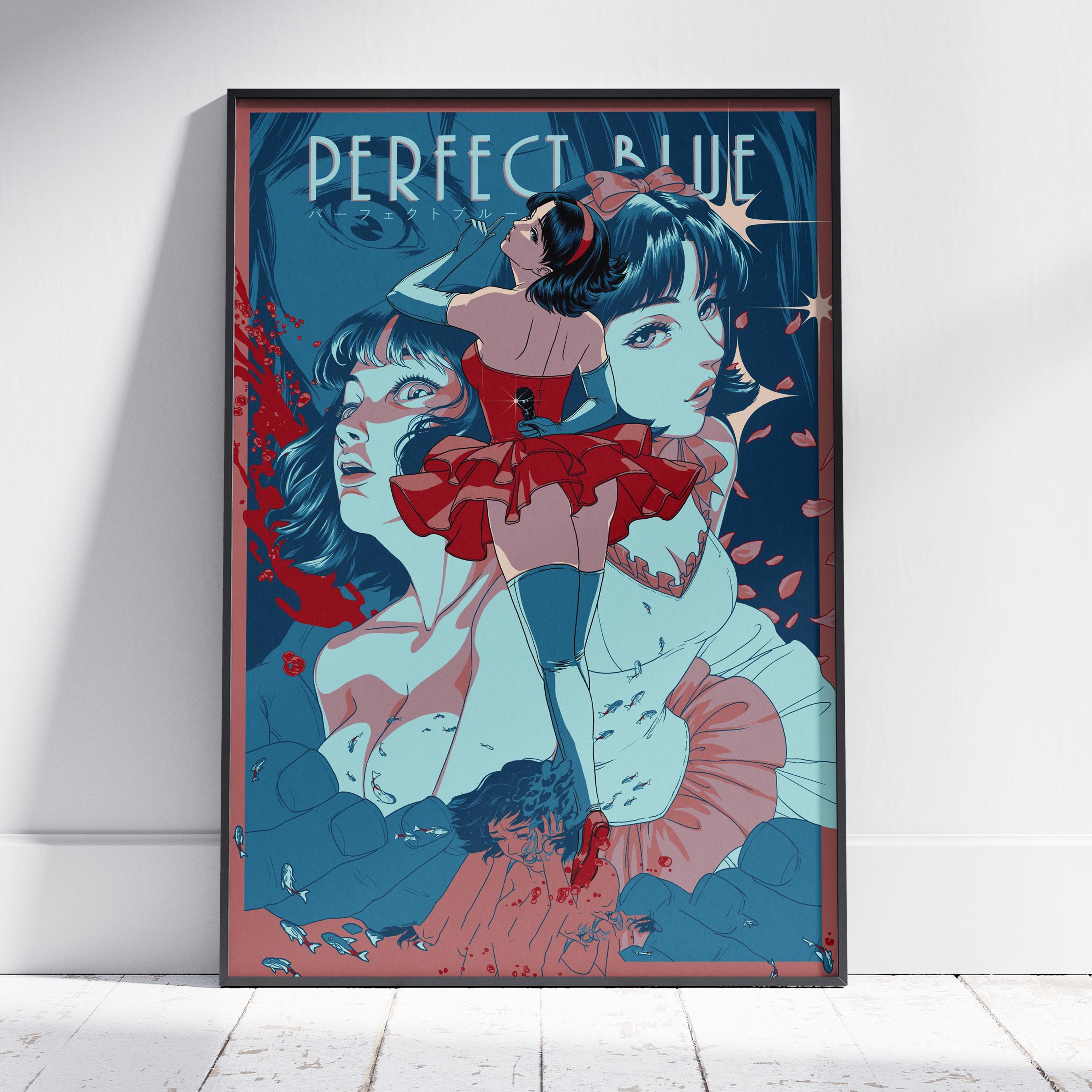 Perfect blue poster - Etsy 日本
