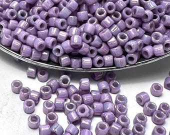 Matubo™ Beads 10/0 Vega on Chalk Cylinder | Czech Glass Seed Beads | 10-03000-15726