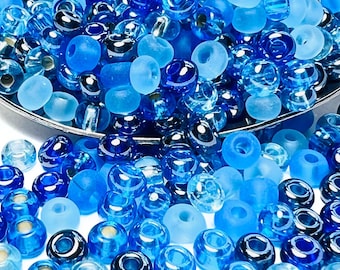 6/0 Ocean Mix | Custom Bead Mix | Czech Glass Seed Beads