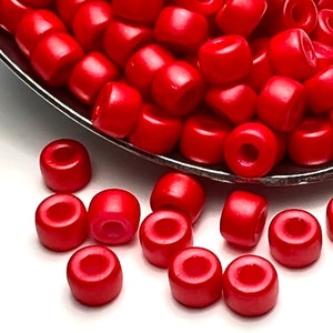 6/0 (4.1mm) | Tutti Frutti Cherry | Czech Glass Seed Beads | Matubo | 6-02010-24501 | Variety of pack sizes available