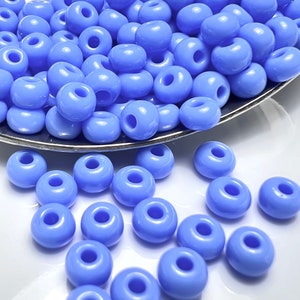 11-413, Miyuki 22g Op Light Blue 11-413, Miyuki 22g Op Light Blue