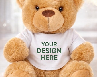 Camiseta personalizada para osito de peluche (solo camiseta)