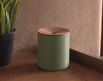 Decorative Ashtray with Lid for Heated Tobacco Device