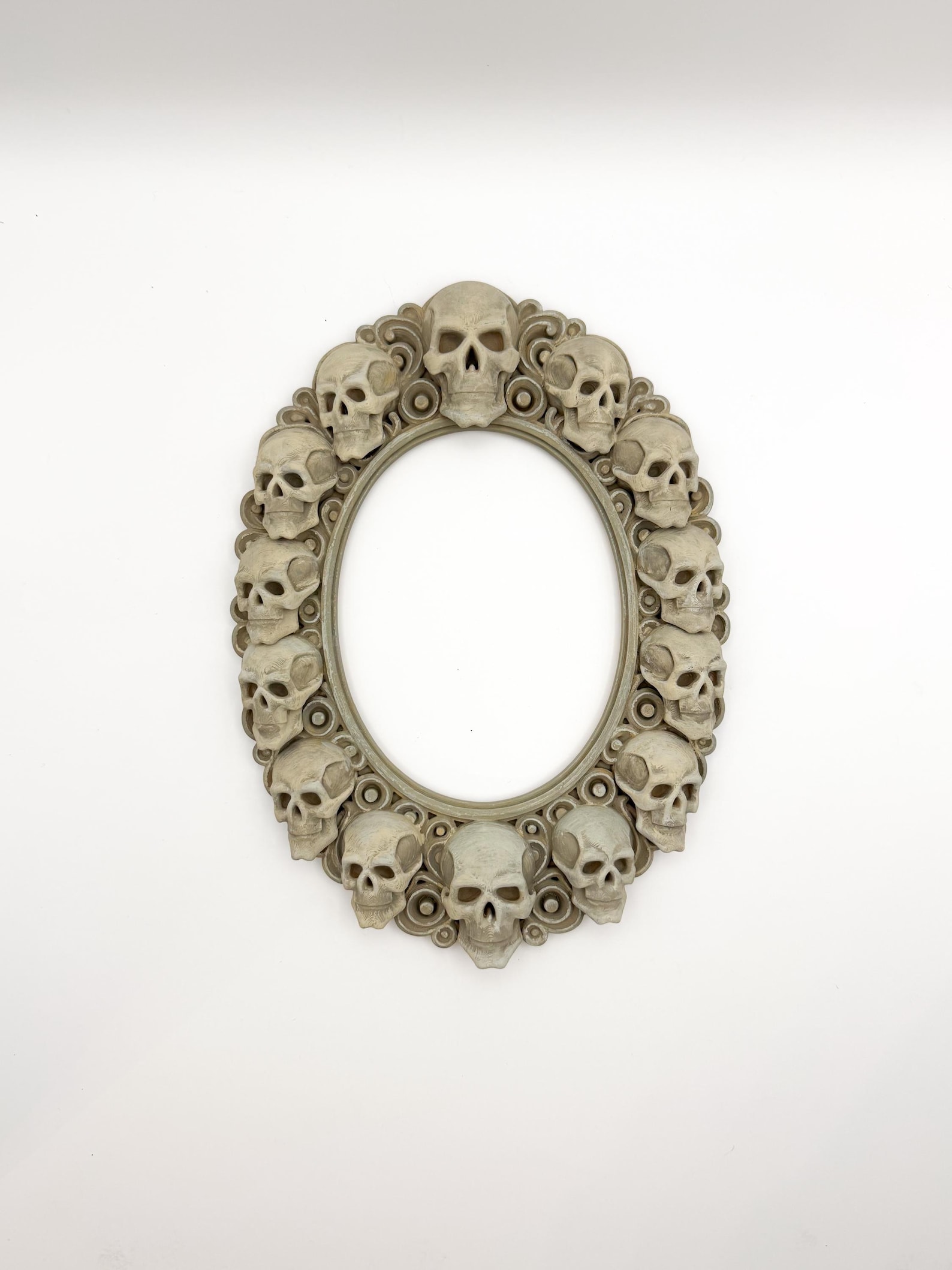 Skulls Frame - Gothic Skull Mirror Frame