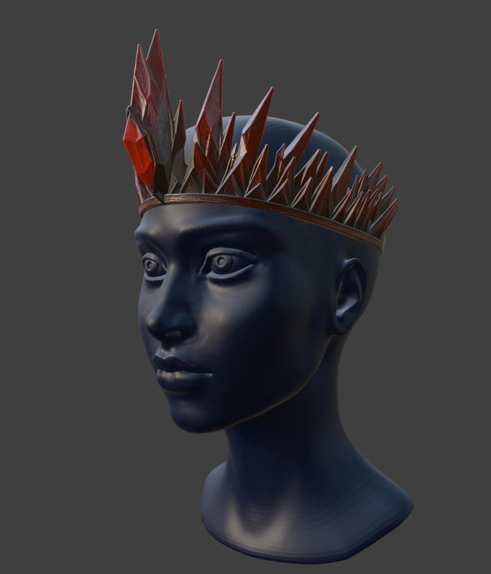 Crimson Bloodstone Tiara thumbnail 9