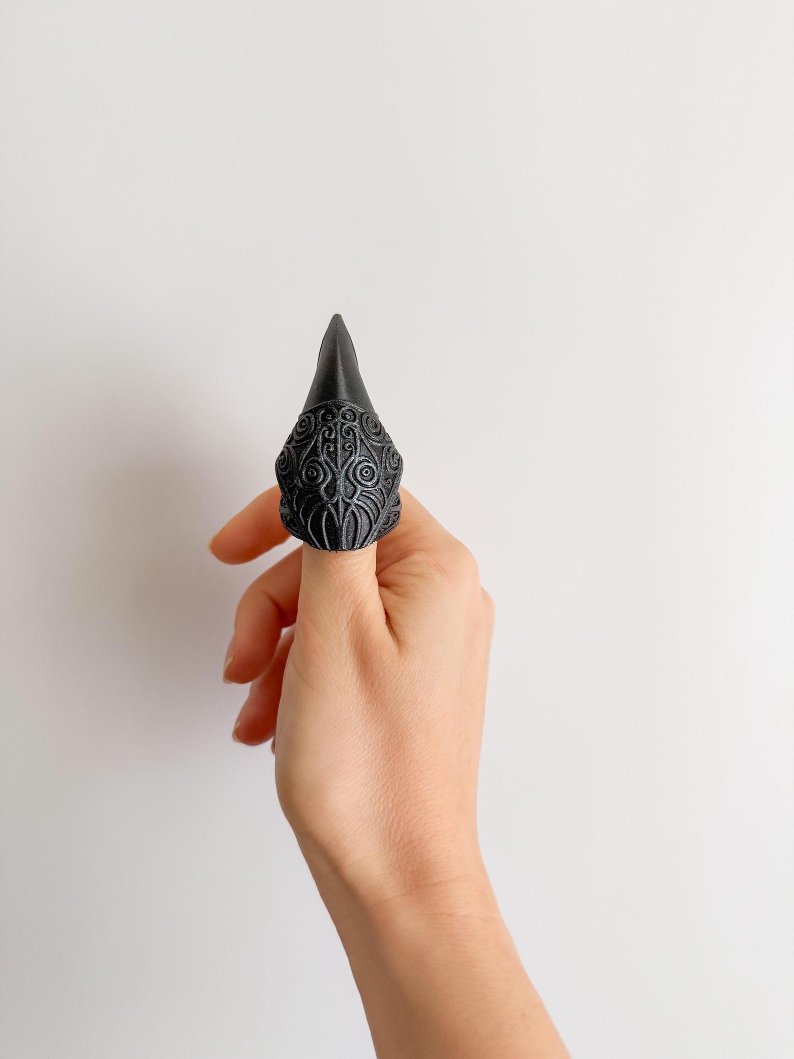 Crow Claw Ring, Gothic Raven Talon Ring thumbnail 2