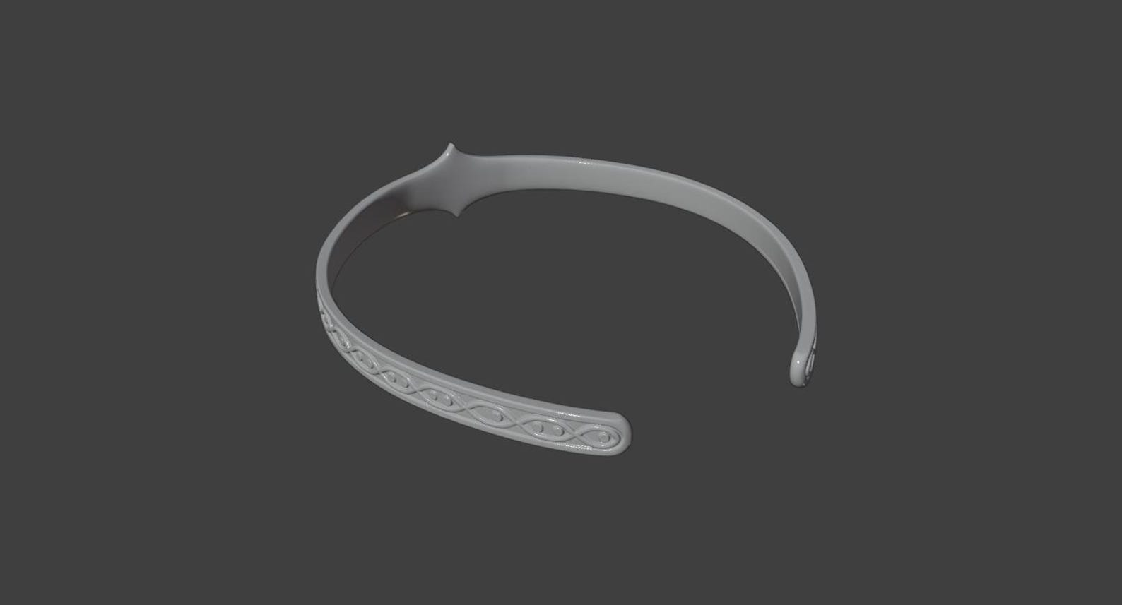 Celtic Princess Circlet - Fantasy Crown Headband thumbnail 8