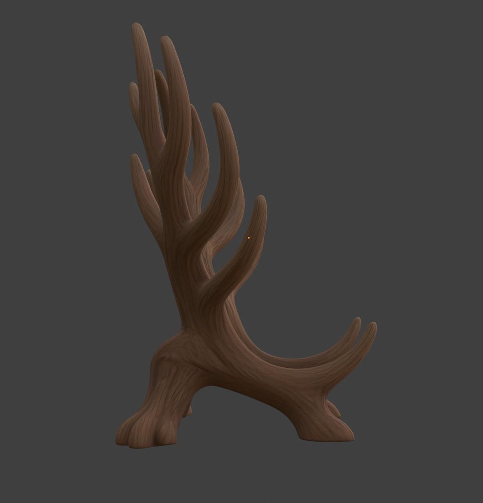 Elk Antlers Book Stand - Deer Horns Book Holder thumbnail 6