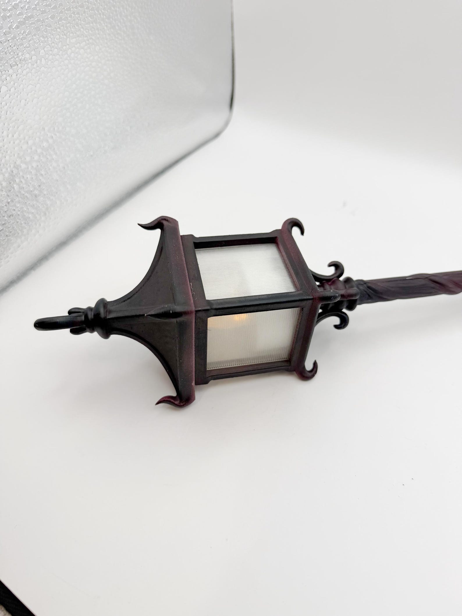 Gothic Handheld Lantern, Tealight Candle Holder, Witch Decor thumbnail 5