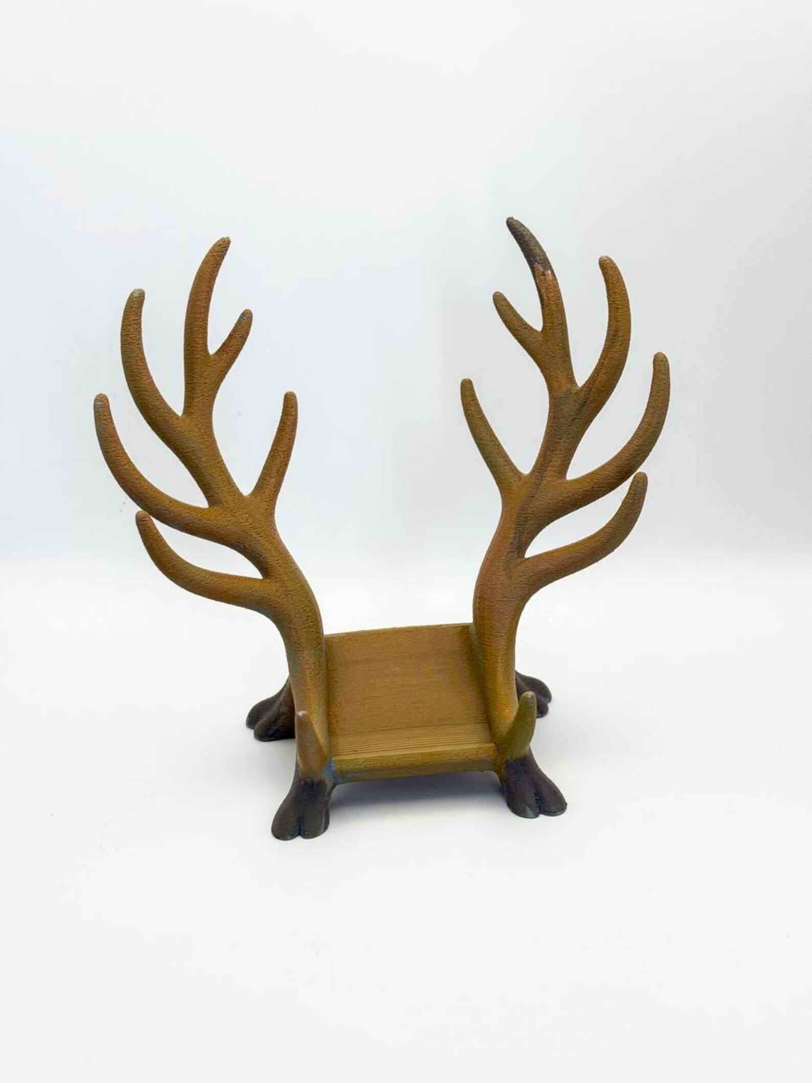 Elk Antlers Book Stand - Deer Horns Book Holder thumbnail 2